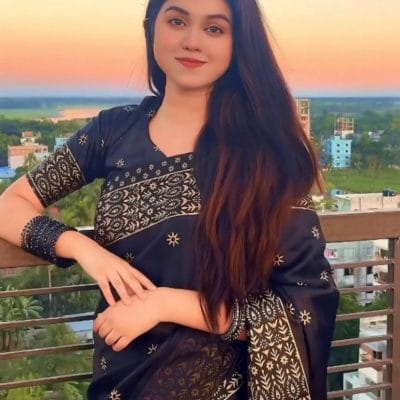 জাপানি সিল্ক বধুয়া বেনারসি শাড়ি + ব্লাউজ পিছ S-22 (Original) - Black